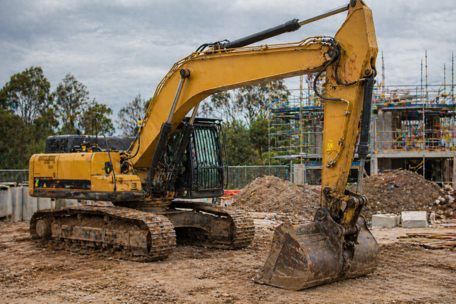 Hydraulic hose failures on construction equipment
